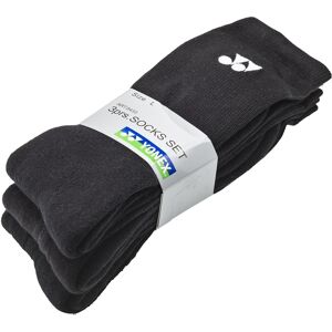 Yonex Socks x3 Black, Large (44-47)