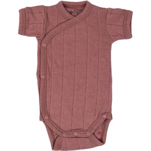 Lodger Romper Tribe Size 68 body pour enfants à manches courtes Rosewood 1 pcs