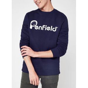 Bear Chest Print Crew Bb Sweat par Penfield Bleu S Accessoires