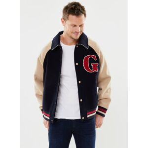 Wool Varsity Jacket par GANT Bleu M Accessoires - Publicité