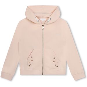 CHLOE Cardigan molletonné à capuche FILLE 12A Beige - Publicité