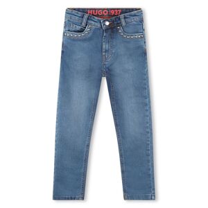 HUGO Pantalon en jean FILLE 6A Bleu Bleu 6A - Publicité