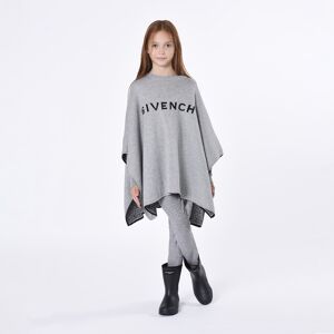GIVENCHY Cape réversible en tricot FILLE 10A Gris Gris 10A - Publicité