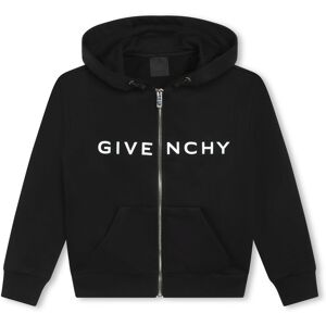 GIVENCHY Sweat-shirt molleton à capuche FILLE 12A Noir - Publicité