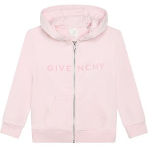 GIVENCHY Sweat-shirt molleton à capuche FILLE 12A Rose - Publicité