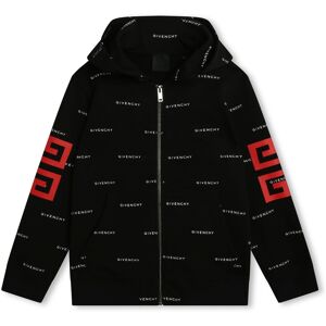 GIVENCHY Cardigan molletonné imprimé GARCON 12A Noir - Publicité