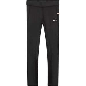 Boss Leggings bimatières FILLE 16A Noir Noir 16A - Publicité