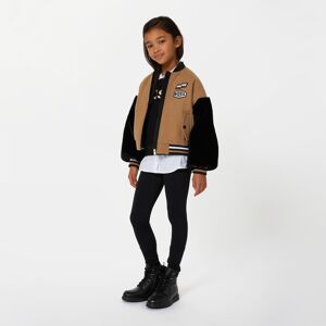 Boss Blouson bimatière avec badges FILLE 14A Marron - Publicité