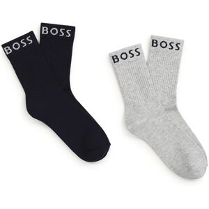 Lot de 2 paires de chaussettes GARCON 27 Bleu Bleu 27