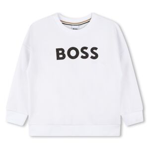 Boss Sweat-shirt à manches longues GARCON 16A Blanc Blanc 16A - Publicité