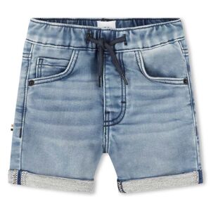 Boss Short en jean coton et lyocell GARCON 6M Bleu - Publicité