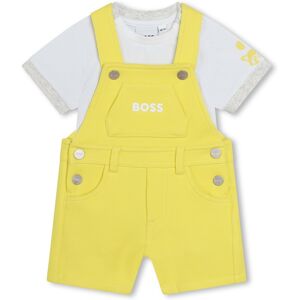 Boss Ensemble combinaison + T-shirt GARCON 9M Jaune Jaune 9M - Publicité