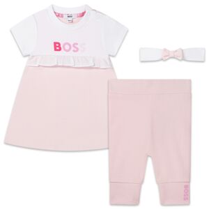 Boss Ensemble robe + legging FILLE 1M Rose - Publicité