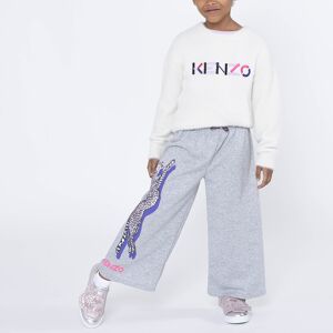 Kenzo KIDS Pantalon de jogging FILLE 2A Gris - Publicité