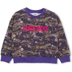 Kenzo KIDS Sweat-shirt imprimé FILLE 8A Violet - Publicité