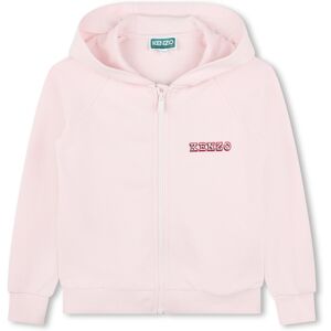 Kenzo KIDS Cardigan de jogging brodé FILLE 3A Rose - Publicité