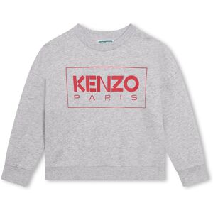 Kenzo KIDS Sweat-shirt molletonné FILLE 6A Gris - Publicité