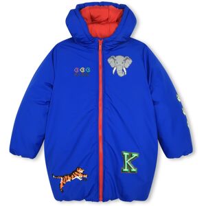 Kenzo KIDS Longue doudoune déperlante GARCON 14A Bleu - Publicité