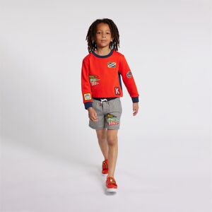 Kenzo KIDS Bermuda en jean rayé GARCON 3A Bleu - Publicité