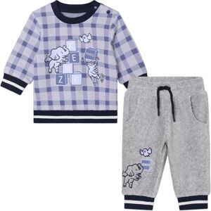 Kenzo KIDS Sweat-shirt + pantalon GARCON 6M Bleu Bleu 6M - Publicité