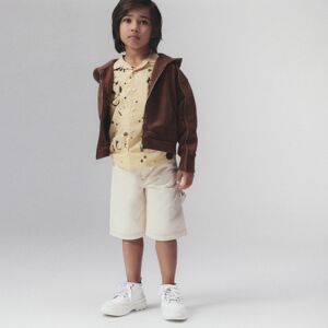 JACQUEMUS Short 5 poches en coton GARCON 12A Beige Beige 12A - Publicité