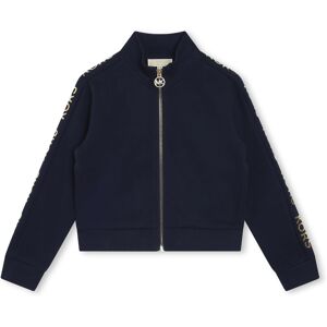 MICHAEL KORS Cardigan de jogging molletonné FILLE 10A Bleu Bleu 10A - Publicité