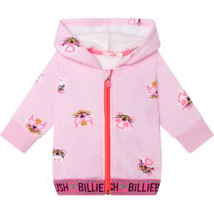 BILLIEBLUSH Cardigan molletonné à capuche FILLE 12M Rose - Publicité