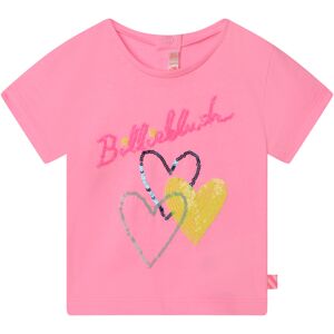 T-shirt à manches courtes FILLE 9M Rose Rose 9M