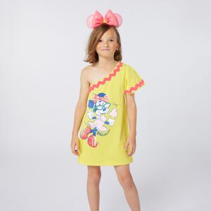 BILLIEBLUSH Robe évasée à manche volantée FILLE 6A Jaune Jaune 6A - Publicité