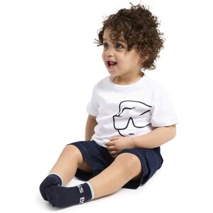 KARL LAGERFELD KIDS Ensemble bermuda et t-shirt GARCON 5A Bleu - Publicité