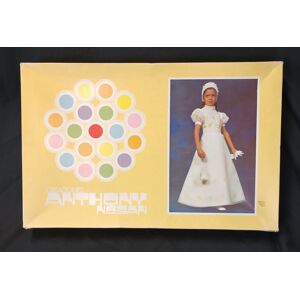 Robe de cérémonie pour fille, vintage des années 70 , de marque Anthony Nosan" (Espagne) - Publicité