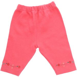 Pantalon rose avec fleurs fille - 3mois  Rose - Publicité