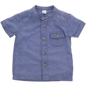 Chemise bleue manches courtes garçon - Tex - 6mois Bleu - Publicité