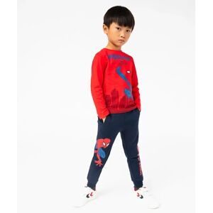 Pantalon de jogging molletonné garçon avec motif - Spiderman - 7 - marine - SPIDERMAN marine