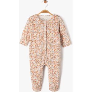 GEMO Pyjama en velours à motifs fleuris bébé fille - 1M - multicolore - GEMO multicolore