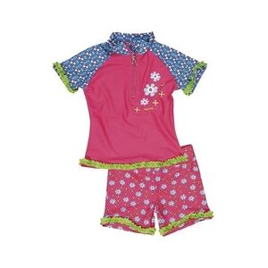 Playshoes maillot de bain fille rose résistant aux UV - Publicité