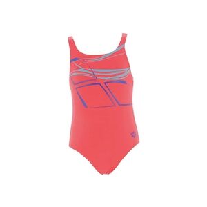 Arena Maillot de bain 1 pièce Girl s swimsuit swim pro logo Rose fluorescent Taille : 10-11 ans - Publicité