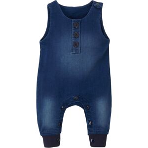bonprix Combinaison sweat bébé en imitation jean bleu 56/62/68/74/80/98 - Publicité