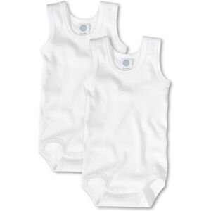 SANETTA Body d'aisselle bebe blanc -double-pack