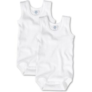 SANETTA Body d'aisselle bebe blanc -double-pack