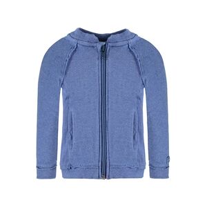 bellybutton Boys Sweat veste bleu melange