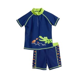 Playshoes Ensemble de bain anti-UV enfant crocodile