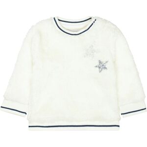 STACCATO Girl s sweatshirt en peluche blanc casse