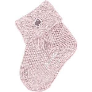 Sterntaler Chaussettes bebe laine rose pale