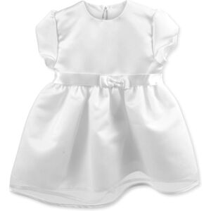 HOBEA Robe de ceremonie enfant Jana noeud satin blanc