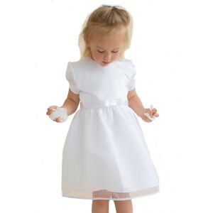 HOBEA Robe de bapteme enfant Emilia blanc