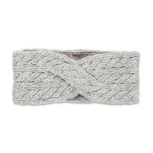 Sterntaler Bandeau tricote en argent melange