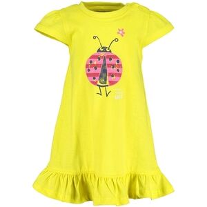 BLUE SEVEN Girls Robe tricotee jaune Original