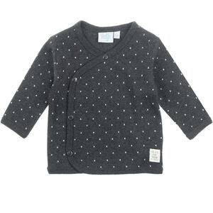 Feetje T-shirt enfant cache-coeur Mini Person melange anthracite