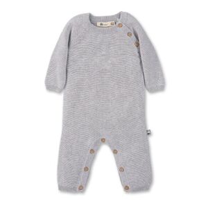 Sterntaler Combinaison pyjama enfant mailles melange gris clair